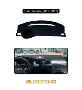 SEAT Toledo (2013-2017)TORPİDO KORUMA HALISI SİYAH KENAR
