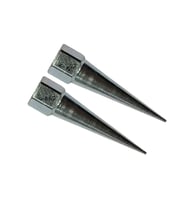 Modifiye Sivri Somun 2Li Gri 6MM