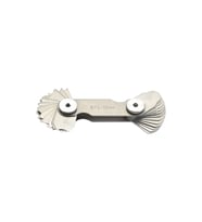 Yüksek Kaliteli 15.5x25x0.5 mm Radius Mastarı, Güçlü ve Dayanıklı