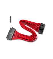 DEEPCOOL EC300-24P-RD Standart Atx Ps2 Güç Kaynağı Uzatma Kablosu Yüksek Kaliteli 18Awg Fiber 300Mm