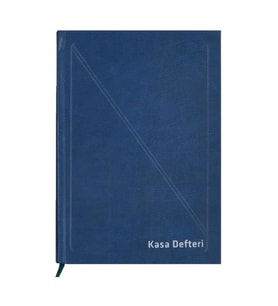 Kasa Defteri Lacivert 20x28 368 Yaprak 1 Adet Artlantis Hesap Defteri 20*28 368 Yaprak 1 Adet