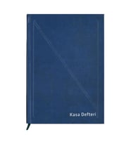 Kasa Defteri Lacivert 20x28 368 Yaprak 1 Adet Artlantis Hesap Defteri 20*28 368 Yaprak 1 Adet