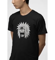 Naruto Jiraya Siyah Tişört
