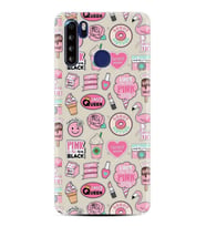 Reeder P13 Blue Max Kılıf Desenli Silikon Donut Flamingo