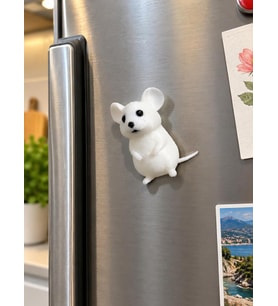 Magnet Buzdolabı Süsü Fare Figürlü Dekoratif Hediyelik 5 cm