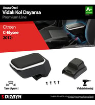 Citroen C-Elysee Kol Dayama Kolçak ABS Vidalı Gri 2012-2017 A+ Kalite