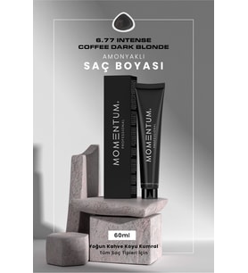 Momentum Kozmetik Saç Boyası Intense Coffee Dark Blonde 6.77 60 ml