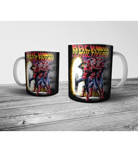 Pixxa Spiderman Back to the Future Multiverse Kupa Bardak  