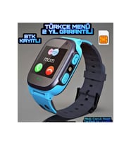 Çocuklar İçin Kameralı Akıllı Saat, GPS, Ortam Dinleme ve Sim Kartlı