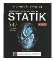 Mühendisler İçin Mekanik Statik Çözümlü Problemler: 547 Çözülmüş Problem (Krem)