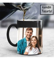 Kendin Tasarla  Fotoğraflı Sihirli Kupa