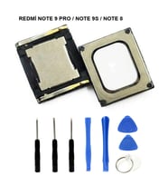 Xiaomi Redmi Note 8 Uyumlu Ahize iç Kulaklık Üst Hoparlör + Tamir Montaj Seti