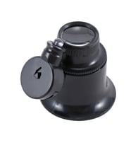 20X Büyütmeli Saat Takı Onarım Için Cam Lensli Optik Işıklı Göz Büyüteç Mg13B-9A