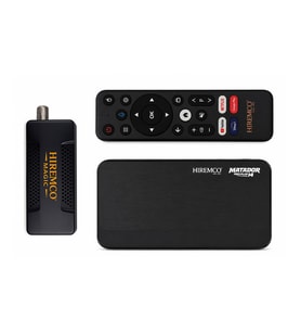 Hiremco Matador Pro Plus 14 + Magic USB-A Kurulu Uydu Seti 4K Android TV Box