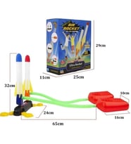 Uçan Roket Air Rocket Duello 2'li Set – Eğlenceli Roket Atış Oyunu