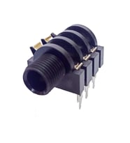 Gitar Jack Şase Yatık Stereo