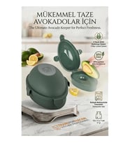 Avokado Saklama Kabı Kilitli Taze Tutucu Koruyucu Kutu Kararmaya Son 723084