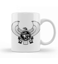 Egyptian Eye of Horus Wadjet Kupa Bardak Porselen