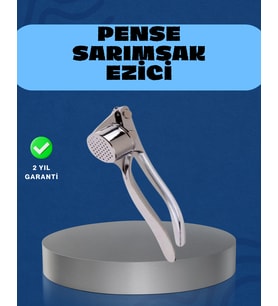 Mutfak Sarımsak Ezici Kaymaz Saplı Güçlü Mekanizma