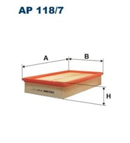 FILTRON AP1187 Hava Filtresi A1120940104 A1120940204