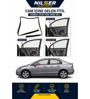 Honda Civic Cam İçine Gelen Fitil 4 Kapı Set 2006-2011