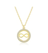 Gümüş Gold Minik Sonsuzluk Kadın Kolye CSR2183928