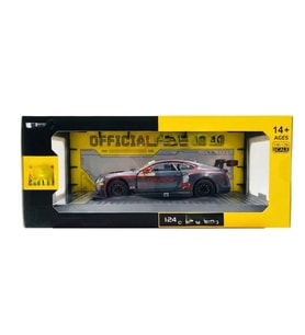 1/24 GT3 Silver Grey Model Araba