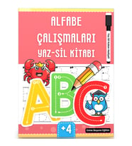Alfabe Çalışmaları YAZ-SİL Kitabı