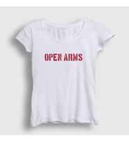 Presmono Kadın Beyaz Open Arms Soccer Futbol Josep Pep Guardiola T-Shirt 336989tt