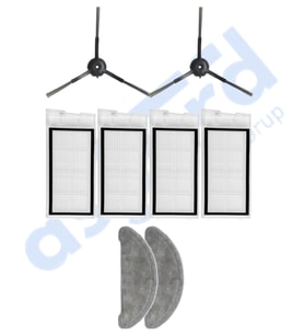 Roidmi Eve - Eve Plus Uyumlu 2 Yan Fırça 4 Filtre 2 Mop PKT-iasgf0000668