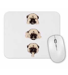 Pug Köpek 05 Mouse Pad.jpg