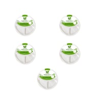 Roll-Up Nature Ekolojik Karton Kağıt Tek Kullanımlık 3 Bölmeli Tabak - 26 Cm. - 50 Adetlik 5 Paket