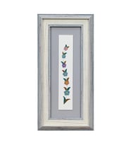 e38 EL İŞÇİLİĞİ SULUBOYA TABLO 16x33  cm - 6216