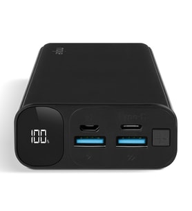 mojue by ttecPB06 20.000mAh PD 20W LCD Ekranlı Taşınabilir Şarj Aleti / Powerbank  Siyah