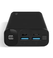 mojue by ttecPB06 20.000mAh PD 20W LCD Ekranlı Taşınabilir Şarj Aleti / Powerbank  Siyah