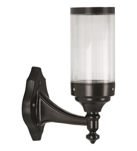 AVONNI BAP-68137-BSY-M1 Siyah Boyalı Dış Mekan Aydınlatma E27 Aluminyum Polikarbon Cam 17cm