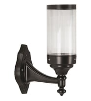 AVONNI BAP-68137-BSY-M1 Siyah Boyalı Dış Mekan Aydınlatma E27 Aluminyum Polikarbon Cam 17cm