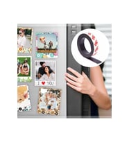 Yapışkanlı Şerit Mıknatıs Magnet Kes Kullan Güçlü Sağlam Rulo Çıkarılması Kolay Siyah 2cm X 1 Mt