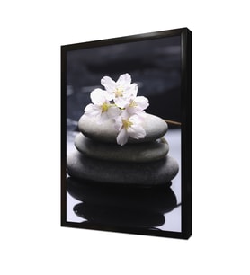 Spa Taşları Çerçeveli Mdf Tablo