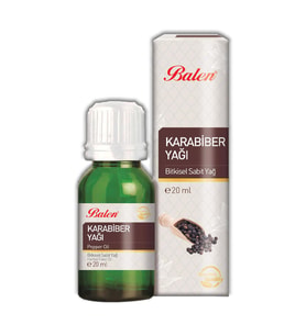 Balen Karabiber Yağı (Maserasyon) 20 ml