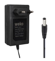 Weko WK-38601 18 Volt - 2 Amper 5.5*2.5 Mm Uçlu Yerli Üretim Priz Tipi Adaptör