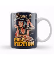 Pulp Fiction I Said Goddamn Kupa Bardak Porselen