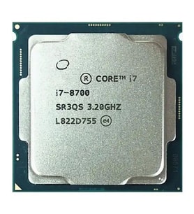 Intel Core i7 8700 3,2 GHz 12 MB Cache 1151 Tray Pin İşlemci