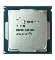 Intel Core i7 8700 3,2 GHz 12 MB Cache 1151 Tray Pin İşlemci