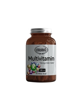 Ersağ Multivitamin Takviye Edici Gıda (60 Kapsül)