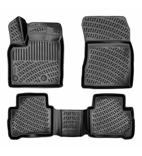 Ford Explorer 5 Koltuk USA 3D Paspas Siyah 2011-2019 arası Rizline