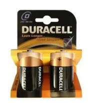 DURACELL LR20 D BÜYÜK  PİL 2Lİ KART (5343)
