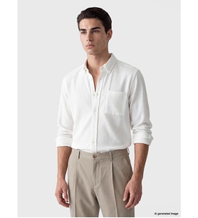 LCWAIKIKI Classic Beyaz Regular Fit Erkek Gömlek