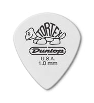 Jim Dunlop 478R1.0 Tortex White Jazz III Pena (1.00 mm)
