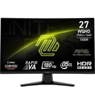MSI 27 RAPID VA MAG 274CQF 0.5MS 180HZ HDMI-DP KAVISLI GAMING MONİTÖR 2560X1440
